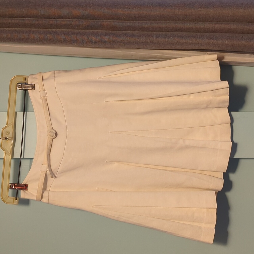 **Ann Taylor Linen cotton blend skirt